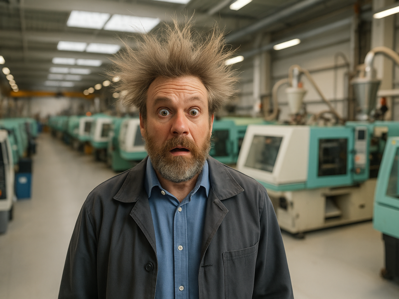 Elektrostatische Aufladung im Spritzguss