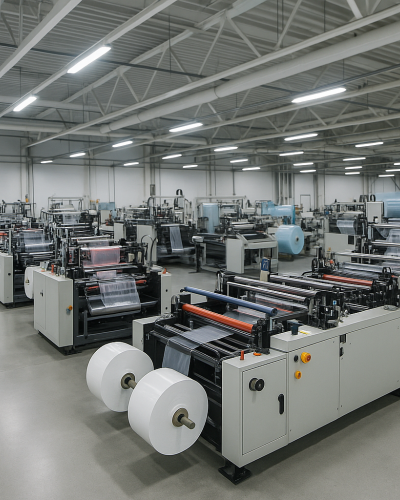 Elektrostatische Aufladung in der Beutelproduktion